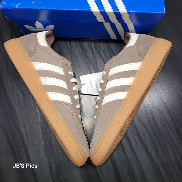 ADIDAS SPEZIAL ORIGINALS SNEAKERS EARTH STRATA/WHITE BIG KIDS/WOMENS FREE SHIP - Picture 11 of 16